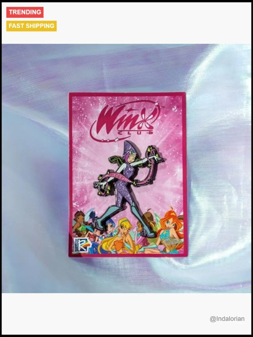 Winx Club Tecna Fairy Pin, Officially Licensed, 2